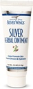 Bide naturala Silver Wings 250ppm Silver Herbal Ointment - Nourishing and Moisturizing Skin Care 0.75oz