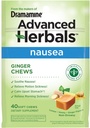 드라마민의 제작자, 고급 허브, 생강 체스, Nausea Relief Soft Chews Lemon-Honey-Ginger, 40 Count