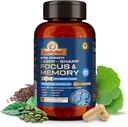 Focus və Memory Vitaminlər, 13-in1 Multi-Benefit Bilişsel və Beyin Sağlamlıq üçün qrup, Beyin üçün Memory Supplement, 90 Vegetarian Capsules