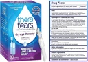 TheraTears Dry Eye Therapy Lubricating עיניים טיפות לעיניים יבשות, טיפות עיניים חינם משמרות, 30 Single-Use Vials (3 Pack)