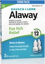 Alaway Antihistamine, Gocce di sollievo dell'occhio, Twin Pack, 0.34 fl oz