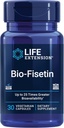 Life Extension Bio-Fisetin, Fisetin, galaktomannani iz semena Fenugreek, celično zdravje, kognitivno zdravje, dolgoživost, gluten-free, vegetarijanski, ne-GMO, 30 vegetarijanskih kapsul