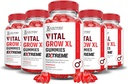 مختبرات مبرَّرة (5 حزمة) من طراز Vital Grow XL Extreme 2000MG Performance Gummies Advanced Formula Formulated with ACV Pomegranate Beet Juice Powder B12 Vegan Non GMO 300 Gummys
