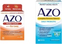 AZO Bladder Control dengan Go-Less Daily Supplement AZO 124; Membantu Mengurangi Keadaan Keadaan Darurat & Keseimbangan Feminin Lengkap Program Harian untuk Perempuan