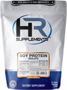 Soy Protein Isolate Powder | 1 Kilogram (2.2 Lbs) | Lean Muscle Building | Vegetarian and Vegan Safe Protein Source | Lab Tested Ingredients