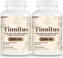 1500MG Tinnitus untuk Telinga Berdering, Suplemen Tinnitus, 120 Kapsul