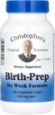 Dr Christopher 's Birth Prep - 100 Vegetarian Capsules