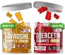Joyli L-Tyrosine + Quercetin Gummies – Focus, Memory & Immune Support – Vegan Formula with Vitamin C, D3, Zinc & Bromelain – 2 Pack for Adults & Kids