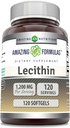 Osupljive formule Lecithin 1200 mg Softgels dodatek 