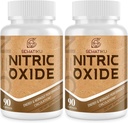 Nitrooxid supplement, nitrogenoxid booster & 6- 1 Phytonutrient Blend til hjerte, flow, immun- 90 kapsler (2 flasker)