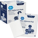 MED PRIDE Sterile Non Stick Pads for Wound Care and Wounds, Altamente assorbente, Rimozione senza dolore, Individualmente Wrapped (3x4 pollici (Pack of 100)