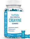 Creatine Gummies Monohydrate, Chewable Creatine Monohydrate, Muscle Boost, Energy Boost, Pre-Workout supplement, Enhanced Bursts, Vegan, Muscle Growth Support, Recovery " Performance, Gluten Free