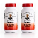 Christopher's Original Formulas Lower Bowel Cleanse Formula Capsules - Herbal Laxative Colon Cleanse and Gut Cleanse 100 ct. - Pack of 2