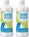 Pet-Ag Dyne High Calorie Liquid Nutritional תוסף לכלבים & Puppies 8 שבועות ומעלה - 32 oz, Pack of 2 - תומך ביצועים והצלחה - Sweet Vanilla Flavoror