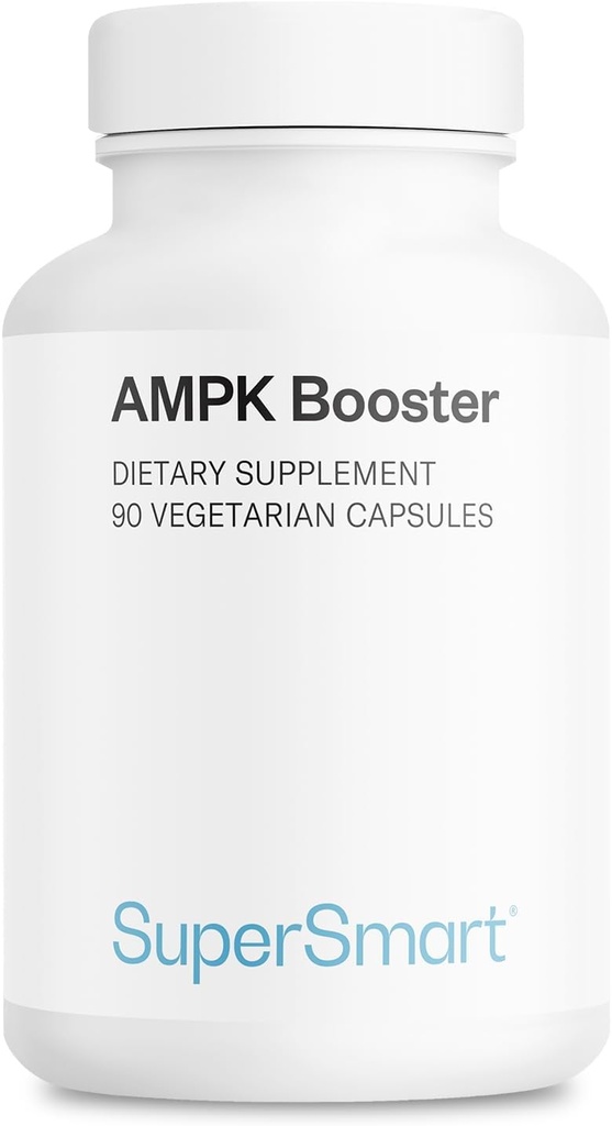 Supersmart - AMPK Booster - AMPK Metabolic Activator - с берберином | Non-GMO & Gluten Free - 90 вегетарианских капсул