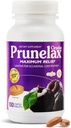 Prunelax Ciruelax Maksymalna ulga Laxative Tablets z naturalną senną do sporadycznych zaparć, Senna Extract, Vegan & Gluten- Free, Delikatna ulga w nocy - 100ct