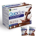Çıxış məlumat üçün Quick Slim Meal dəyişdirilməsi Shake, 30 Xüsusi, 20g Protein, 27 Vitamin və Minerals, Dietary Fiber, Aşağı Avtomobilb, Gluten Pulsuz (Double Chocolate, 30 Sachets)