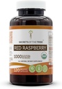 Paslaptys Tribe Red Aviečių USDA Organic Capsules ® 124; Sertifikuoti ekologiškų vegetarinio kapsulėmis, Žolinių dieta priedas ® 124; Rubus idaeus džiovintų lapų (120 Count)