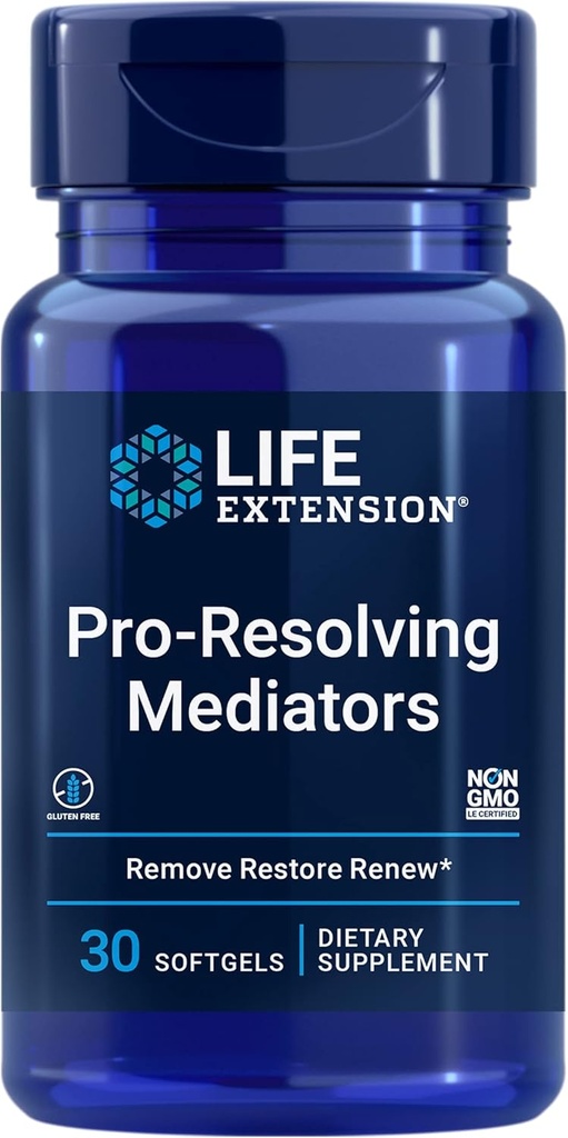 Life Extension Liečba zápalu Bundle - Cytokine Supress s EGCG 30 Kapsule a Pro-Resolving Mediators 30 Softgels