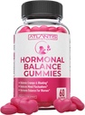 Keseimbangan Hormonal Atlantis untuk Wanita & PMS Relief Gummies - Melelehkan Kram, Bloating, Mood Swings, Hot Flashes & Night Sweats - Cranberry, Dong Quai & Chasteberry Menimp Relief