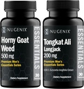 Nugenix Essentials Horny Goat Weed 과 Tongkat Ali 보충 교재