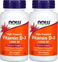 Acum alimente - vitamina D3-1000iu (180 softgels) 2 PACK