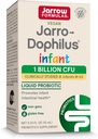Jarrow Formulas® Jarro-Dophilus® Infant Liquid Probiotic, Dietary Supplement, Intestinal Health Support for Sugars, 1 miliard CFU per Serving, 0.51 fl oz, 30 Day Suppliment