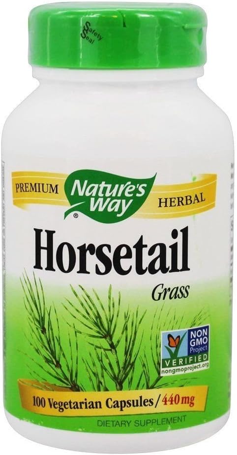 Nature 's Way Nature Premium Herbal Horse Grass 440 Mg, 100 Vcaps, 100 Count