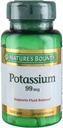 Nature's Bounty Potassium Gluconate 99mg, 100 Caplets (Pack of 4)