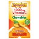 Emergen-C Chewable Vitamin C 1000mg, With B Vitamins And Antioxidants Tablet (40 Count, Orange Blast Flavor), Dietary Supplement