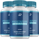 Prostapure papildas vyrams - Prosta Pure Advanced Energy Pills, Prostapur Maksimalus stiprumas papildai Prostapuer vyrams Sveikatos papildymas, Atsiliepimai (3 Pack - 180 Capsules)