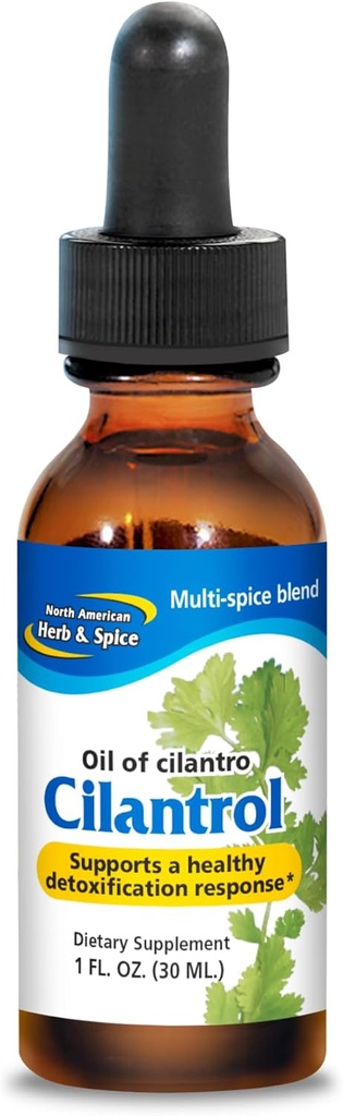 SEVERNA AMERIŠKA HERB & SPICE Cilantrol - 1 fl. oz. - Prebavna podpora - Cilantro Extract - Non-GMO - 130 Servingov