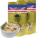 2 сумки Американські Ginseng Slices від Wisconsin, DOL American Wisconsin Ginseng Slices Корінь для чаю, Енергетика для чоловіків жінок Здоров'я Boosts Immunity, Gluten Free, 花旗参/西洋参 Long Strip 2 сумки 4OZ, 8OZ