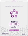 MentaBiotics® Advance Gut Brain Nutrition Prebiotic, Probiotika og Phytobiotika, bringebær Hibiscus, 30 Serveringer