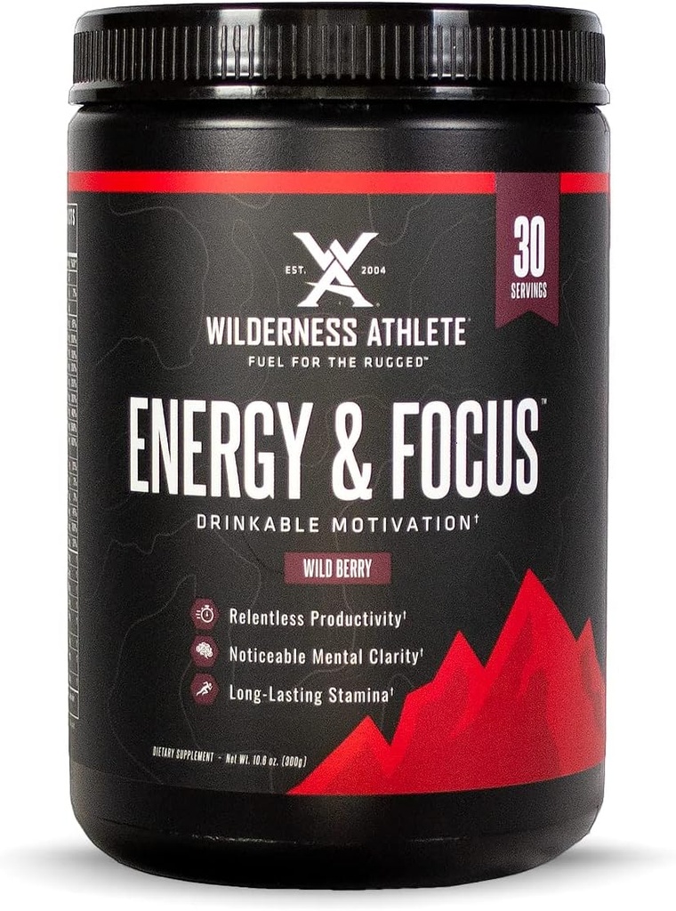 Wilderness Athlete - Energija & Focus 