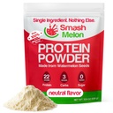 Watermelon Seed Protein Powder Raw - Cold-Pressed, Single-Ingredient Unflavored Protein Powder- Shake or Bake with it