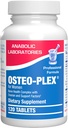 Osteo-Plex Bone Health Supplement for Women - Clinic Formula Bone Concentration Supplement with Magneziu Calciu Vitamina D3 & Trace Minerals Complex - Easy to Swallow Gentle Tablets (120 Count)