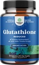 Redusert Glutation Supplement med Melke Thistle - 500 mg per servering ren L Glutation med Alpha Lipoic Acid & Melke Thistle Silymarin - 30 greve