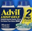 Advil Liquigels, 200 Miligrammaa, 240 Count 200mg