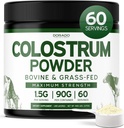 Colostrum suplementari 90g (60 Servings de l'1, 5g Bovine Colosrum Std. per a regular el 20% IgG Imunoglobins) Gras Feder - No Fillers, Tercer partit Tested, Unflavored i Estats Units