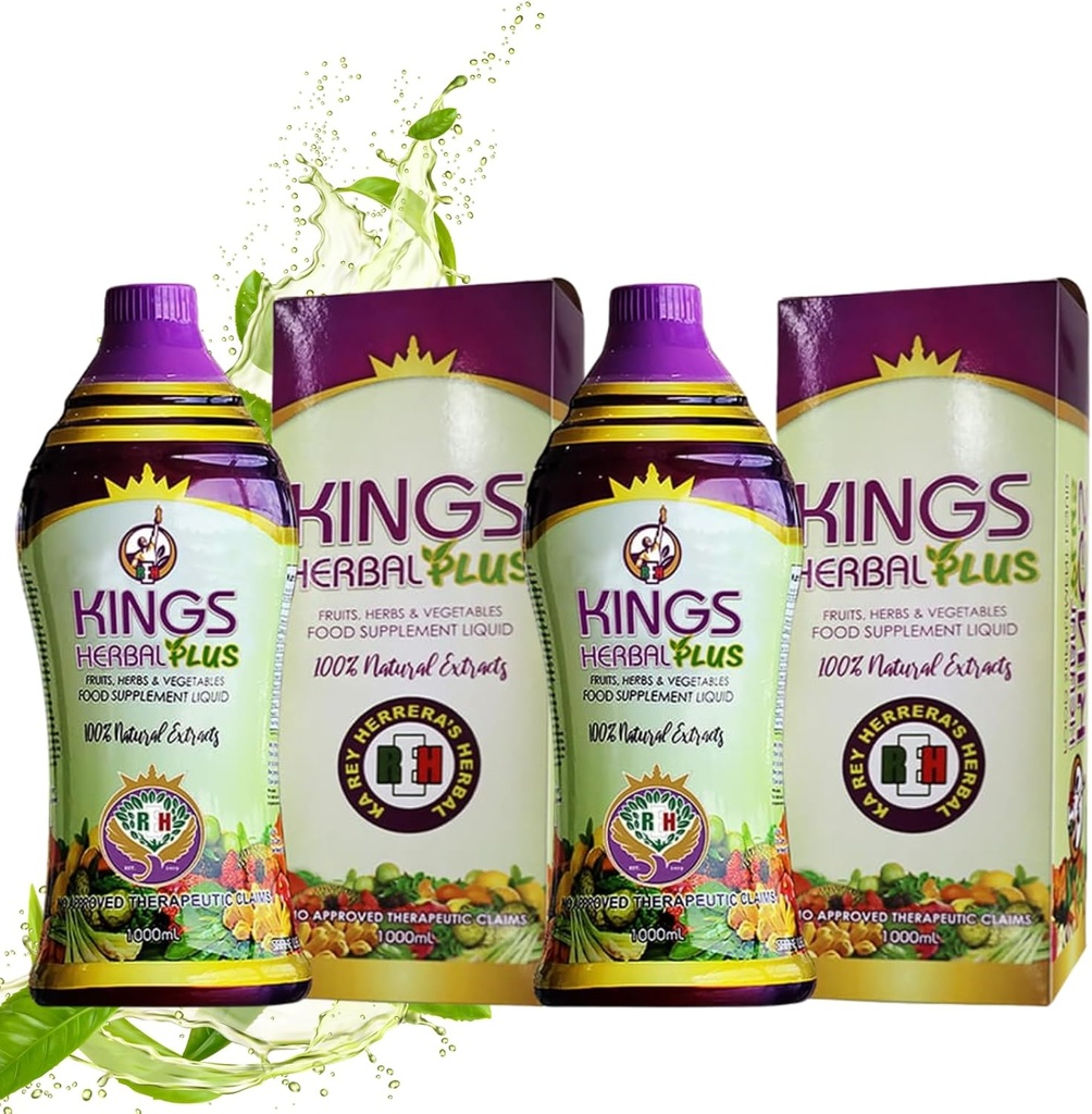 Plus Food Supplement 1000ml, Fruits, Herbs & Fruit Fusion (2 Şişeler)