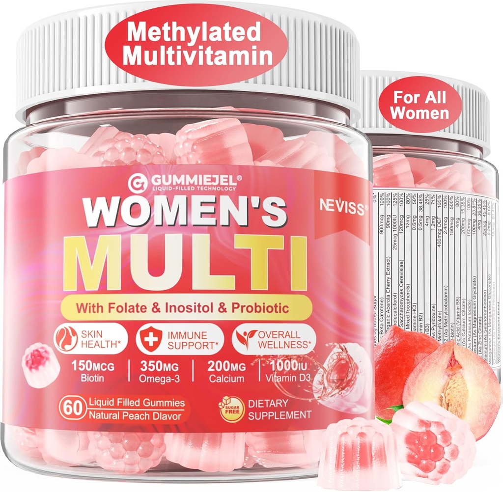 NEVISS Moteris Multivitaminas Gummies