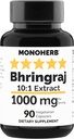 MONOHERB Bhringraj Extract 1000 mg - 90 Κάψουλες χορτοφάγων
