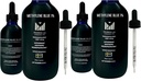 Metileno Blue Grade Bundle - 2 oz & 4 oz Bottles - USP Grade - Made in USA - Third-Party Tested, Formaldehido & Alcohol-Free - Suplemento de saúde cerebral - Metileno 1% Drops para humanos