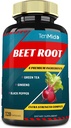Beet Root Extract Capsules, 4 Months Supply " Green Tea, Ginseng, Black Pepper s Increased Energy, Athletic Performance Supports, Boosts Stamina s Nutritional Workout supplements