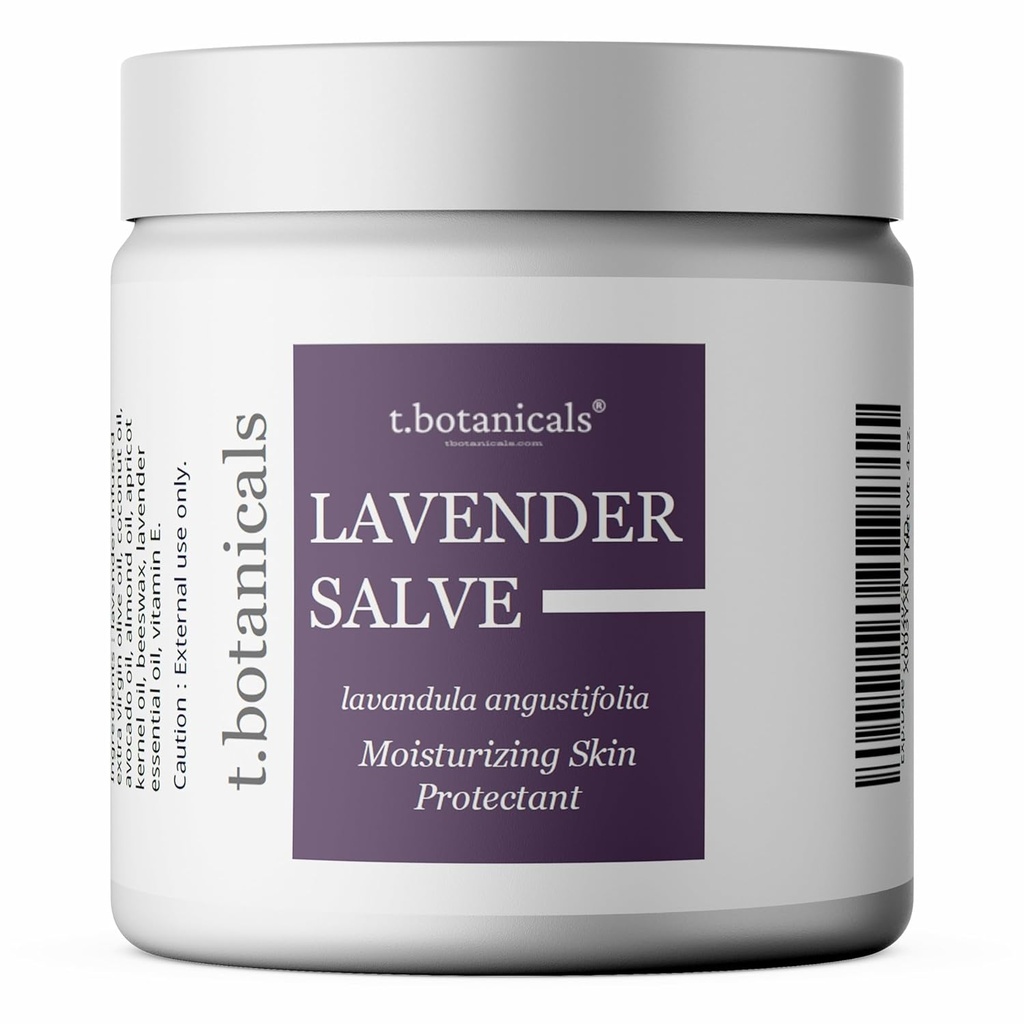 Lavendel Salve, Kõik looduslikud niisutavad Lavendel Balm, Nahakaitsevahendi remondi salv ärritatud nahale (4 oz)