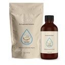 Carbon 60 C60 in MCT Oil – 4oz Glass Bottle, 108mg Pure C60, 99.9% Solvent Free, Organic Extra Virgin MCT, Antioxidant Supplement