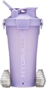 Hydra Cup DualShaker Pro 32 oz Shaker Bottle for Protein Shakes, Shaker Cup w/Handle & Blender Whisks, Dual Mixing Shaker Bottle with Storage, 2 in 1, for Travel To Go, BPA Free (Purple)