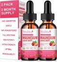 Magenium Glycinate chất lỏng, Potency Magnesium Glycinate, Citrate, Sugar Free Freen Non-GMO làm tăng khả năng hỗ trợ Nerv, relaxation, Muscle, Sleep