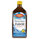 Carlson - The Very Finest Fish Oil, 1600 mg Omega-3s, Liquid Supplement, Norwegian, Wild-Caught, Sustainably Sourced , Lemon, 16.9 Fl Oz
